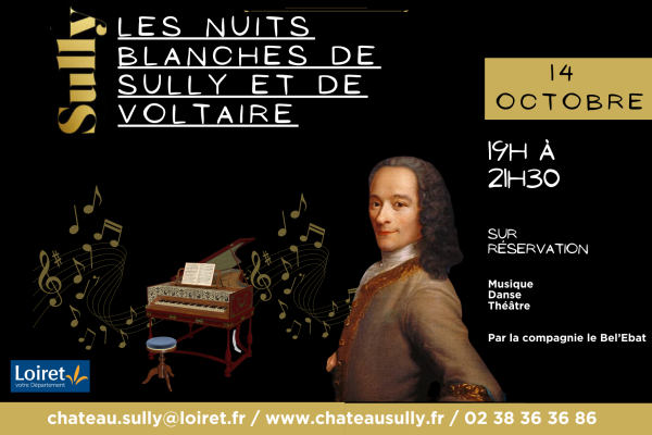 Les nuits blanches de Sully - concert Voltaire