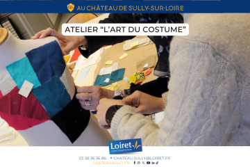 Atelier « L’art du costume : habille les portraits du château »