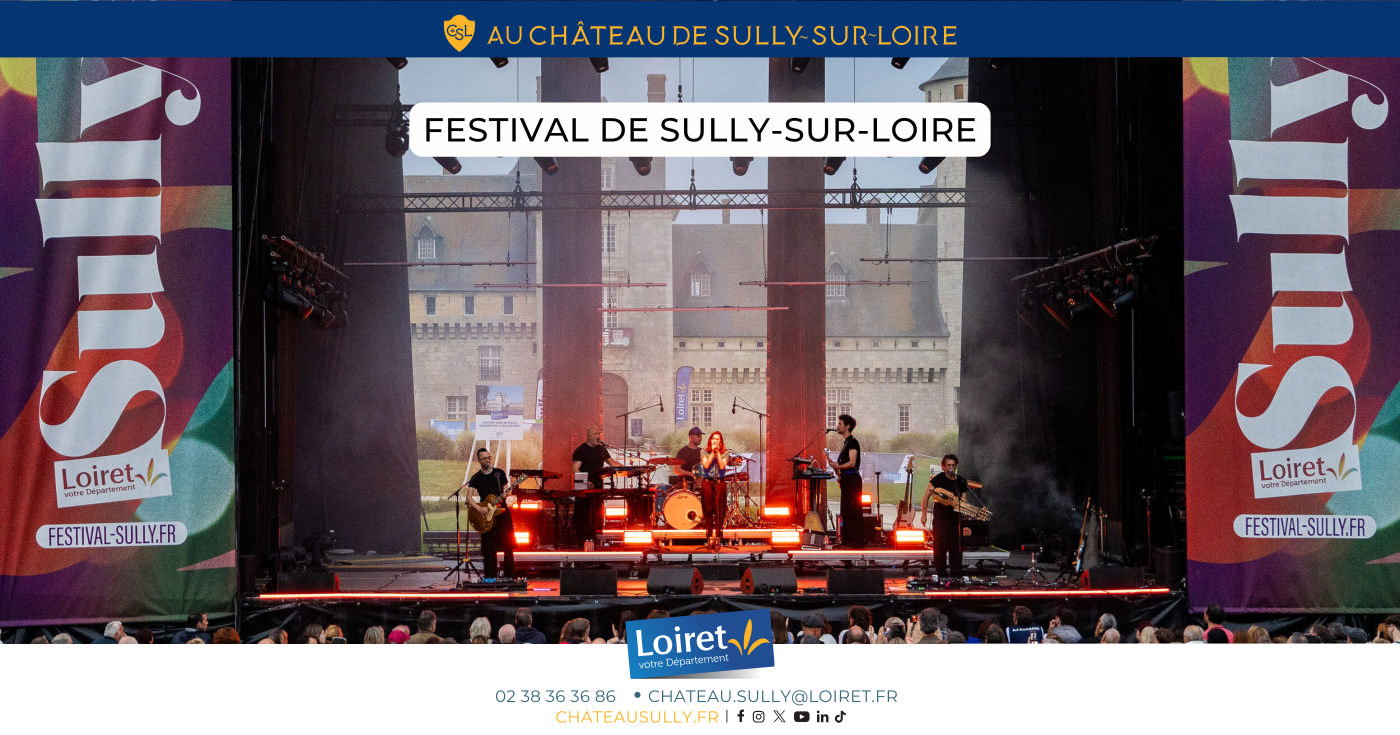 Festival de musique de Sully-sur-Loire dans le parc du château